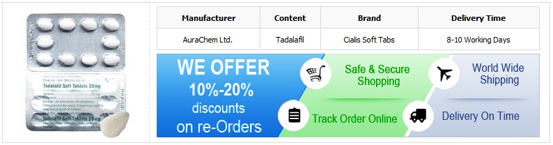 Buy 20mg Tadalis Soft Tabs Online